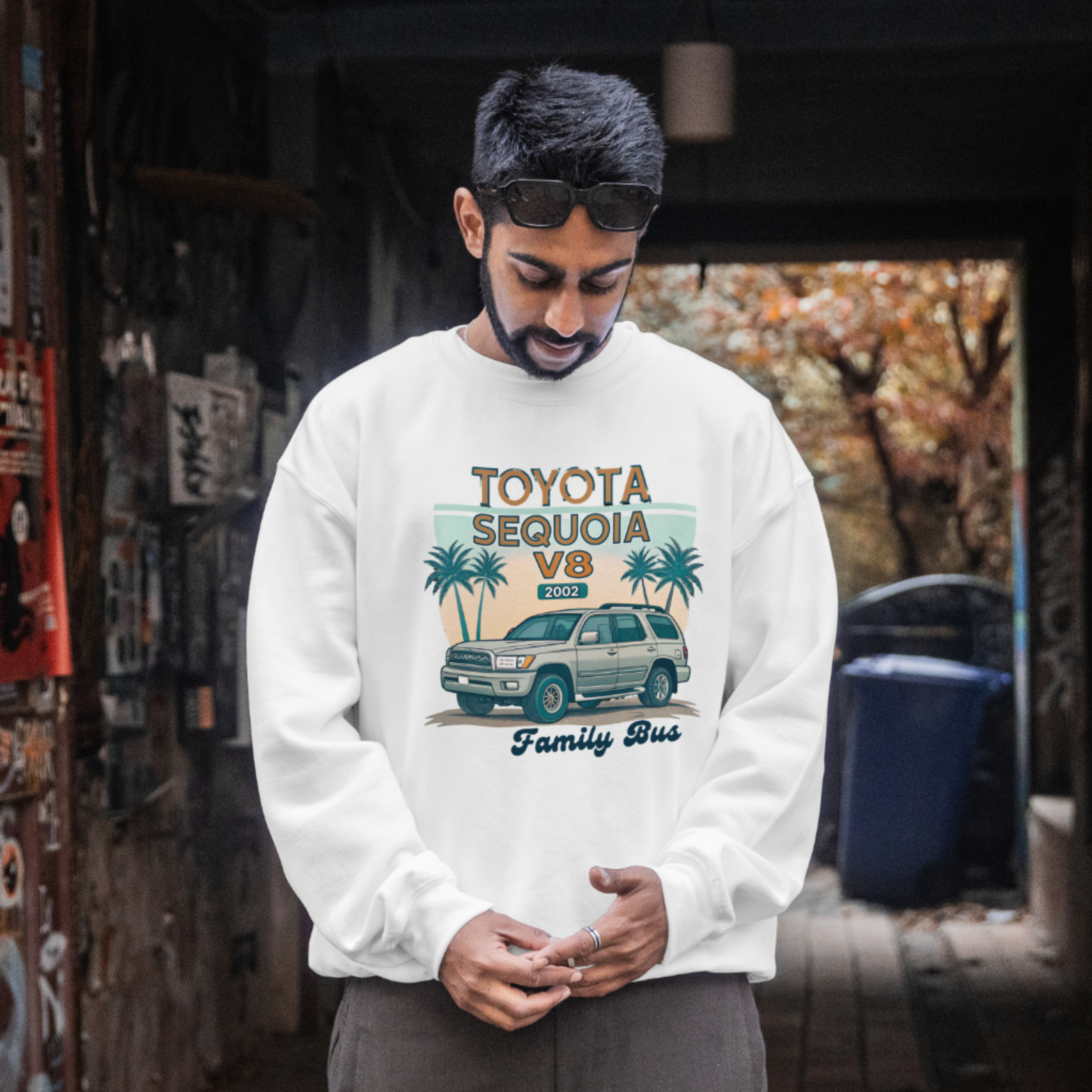 MOLETOM CARECA - FAMILY BUS TOYOTA SEQUOIA V8