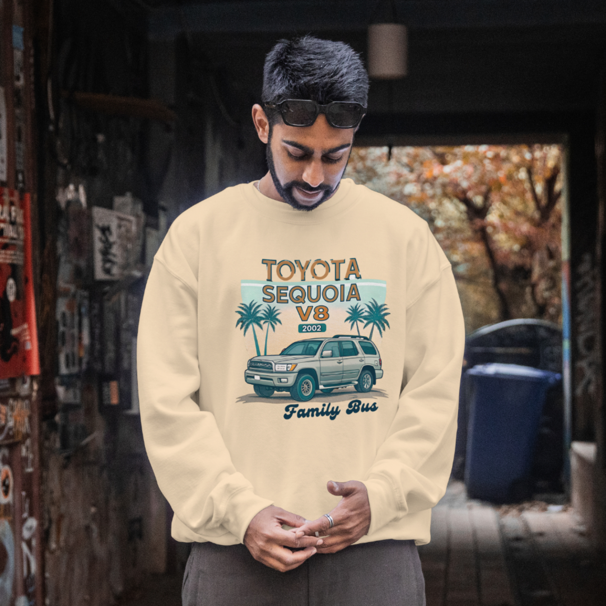 MOLETOM CARECA - FAMILY BUS TOYOTA SEQUOIA V8